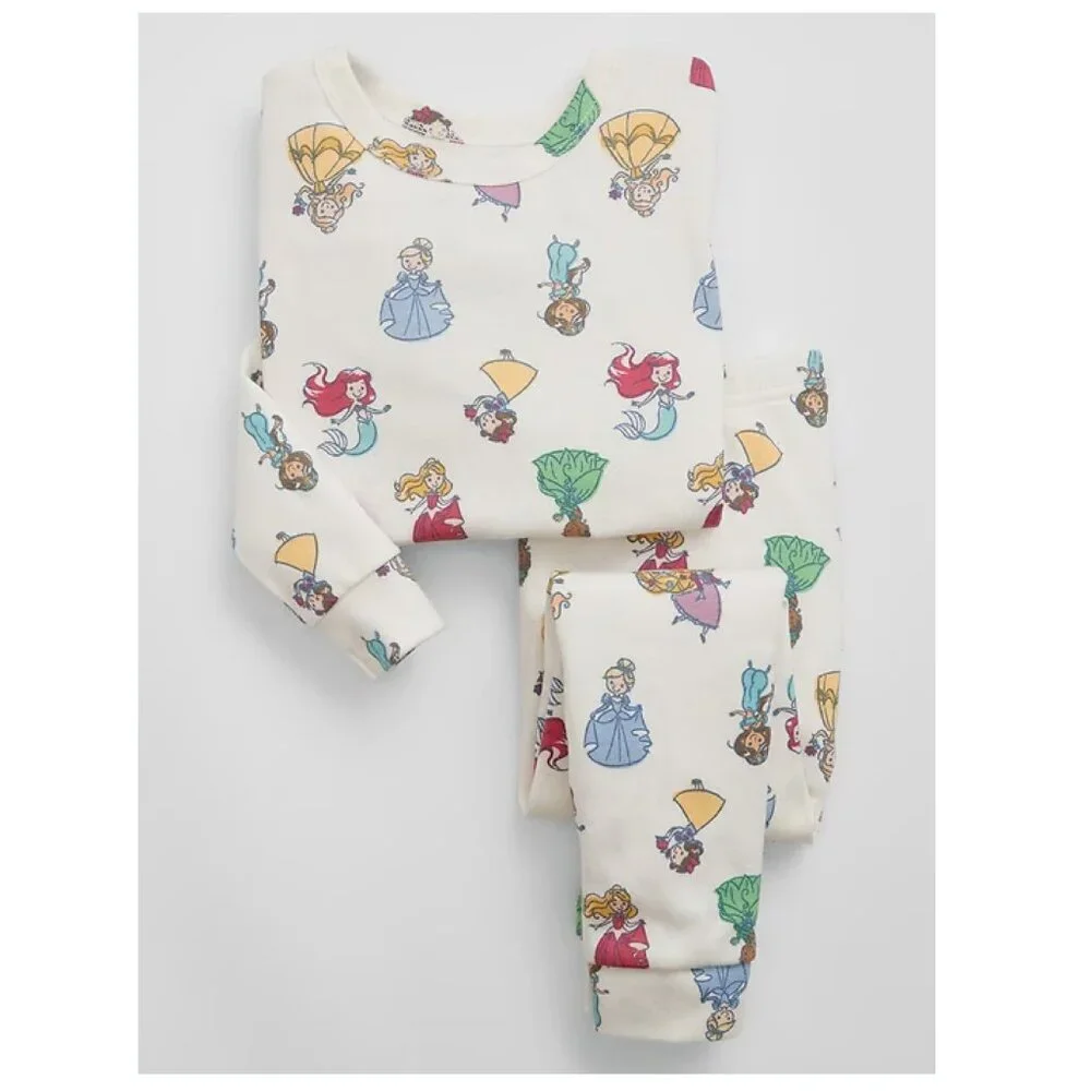 Disney Gap Kids Toddler Princess 100% Organic Cotton PJ Set 5T